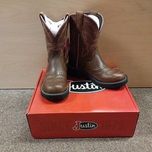 Justin Ladies Gemma Gypsy Cowboy Boot - Aged Bark